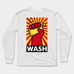 Wash your hands! Against the Coronavirus! Long Sleeve T-Shirt